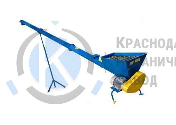 Производство Конвейер винтовой шнековый в трубе ТШ-150 для зерна