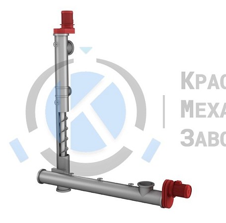 Производство Вертикальный винтовой конвейер ВВК